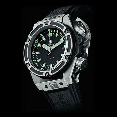 hublot diver 4000m gold|Hublot oceanographic diver reviews.